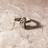 Moonstone moon 925 sz8.75 ring