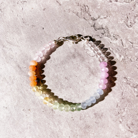 Pastel rainbow #2 925 bracelet