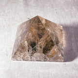 Smokey citrine pyramid