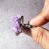 Grape agate 925 sz7 ring