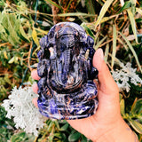 Sodalite Ganesha